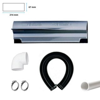 Kit prise ramasse-miettes Vacusweep Vaculine pour plinthe