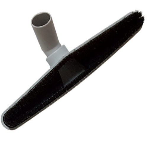 Brosse aspiration pour sol dur grise