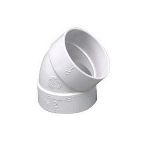 Coude PVC 45° FF