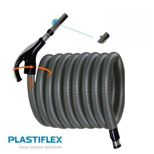 Flexible d'aspiration interrupteur poigne avec bouton