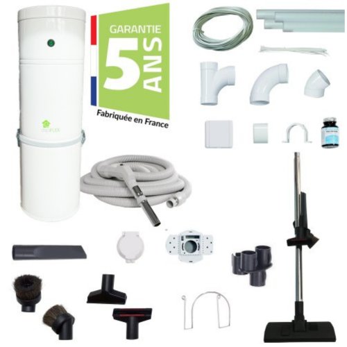Kit aspiration centralis�e filaire - 1 � 3 prises