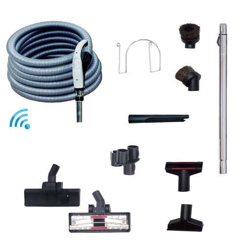 Kit de nettoyage avec flexible radiocommand 10 mtres, compatible ALDES