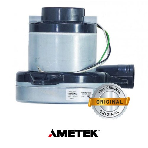 Moteur ametek bypass pour aspirateur - 1400 W, 2 turbines, 183 mm - Aertecnica