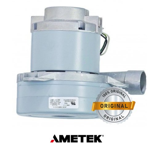 Moteur ametek bypass pour aspirateur - 1600 W, 3 turbines, 183 mm - Aertecnica