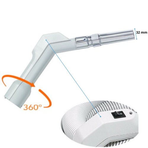 Poigne pour flexible d'aspiration interrupteur PLASTIFLEX