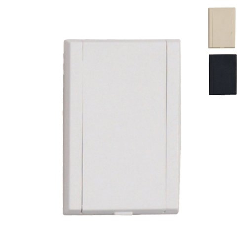 Prise PVC rectangle pour aspiration centralisée