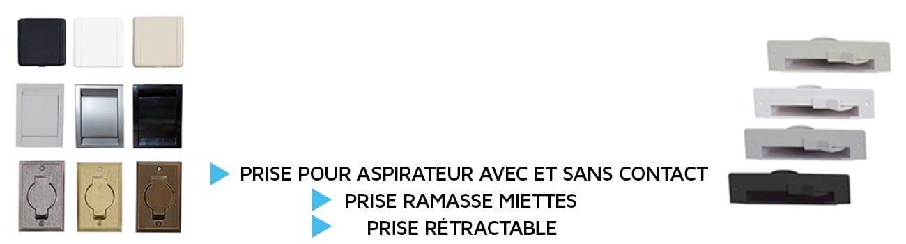 Prise aspiration centralisée