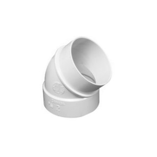 Coude PVC 45° MF