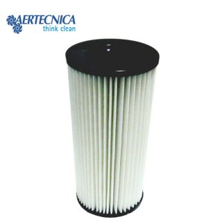 Filtre cartouche lavable Aertecnica, grand mod�le �180 x 440 mm, pour aspiration centralis�e 