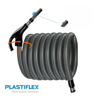 Flexible d'aspiration jusqu'� 15M, avec poign�e interrupteur avec bouton