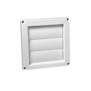 Grille de façade pour rejet d'air de votre centrale d'aspiration
