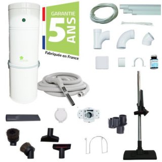 Kit aspiration centralisée filaire - 1 à 3 prises