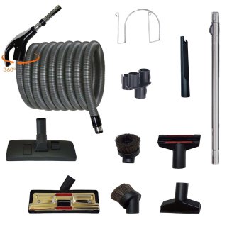 Kit de nettoyage standard avec flexible � interrupteur jusqu'� 15.20 m�tres