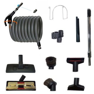 Kit de nettoyage standard avec flexible interrupteur bouton jusqu'� 15.20 m�tres