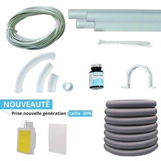 Kit r�seau r�tractable avec flexible jusqu�� 18 m�tres 