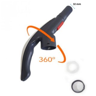 Poign�e ABS Sistem Air 32 mm, pour flexible d'aspiration