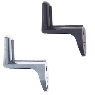 Support mural en PVC, pour flexible d'aspiration