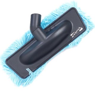 Kit brosse + MOP polyester spcial parquet ou sol dlicat (carrelage, lino, marbre...) pour aspiration centralise