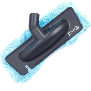 Kit brosse pour aspirateur + Mop polyester spcial parquet ou sol dlicat (carrelage, lino, marbre...) 