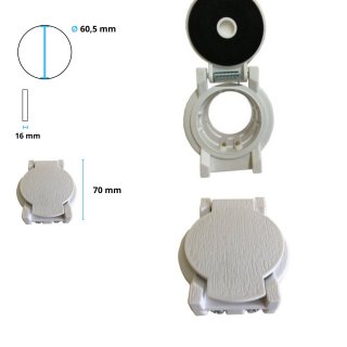 Prise de service plastique pour garage, atelier, buanderie