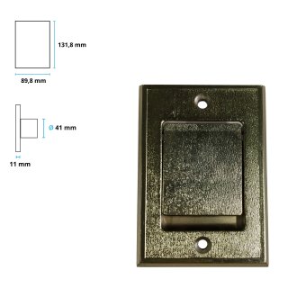 Prise mtal pour aspiration centralise