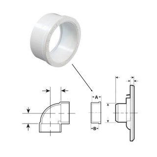 Raccord adaptateur Mle pour prise d'aspiration